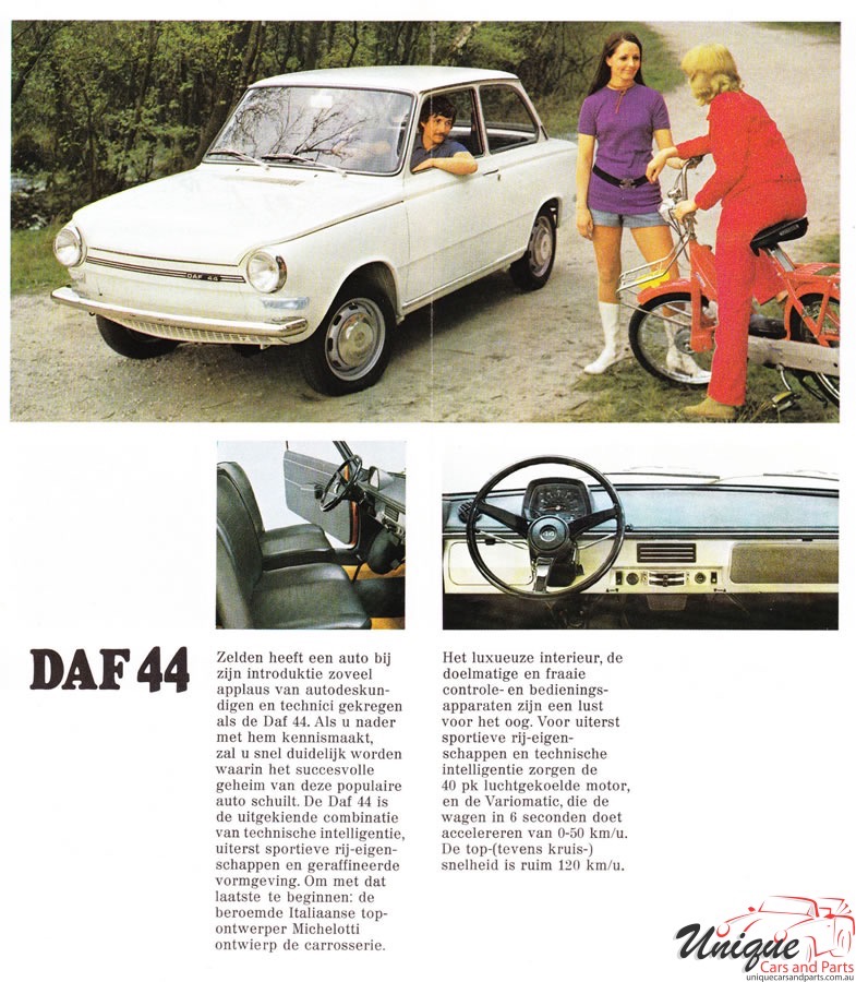 1971 DAF Model Range Brochure Page 11